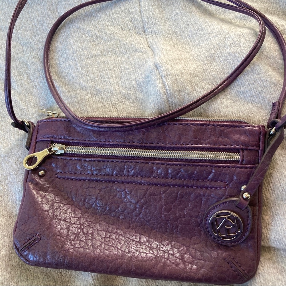 Purple Relic crossbody bag